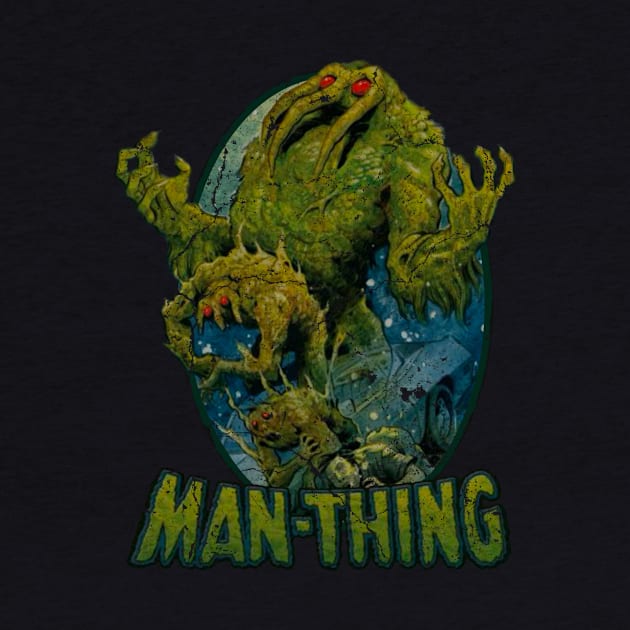 The Man Thing 1974 Vintage by RASRAP